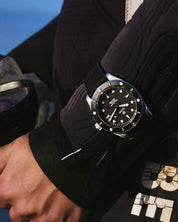 Preto - 39mm - Leather