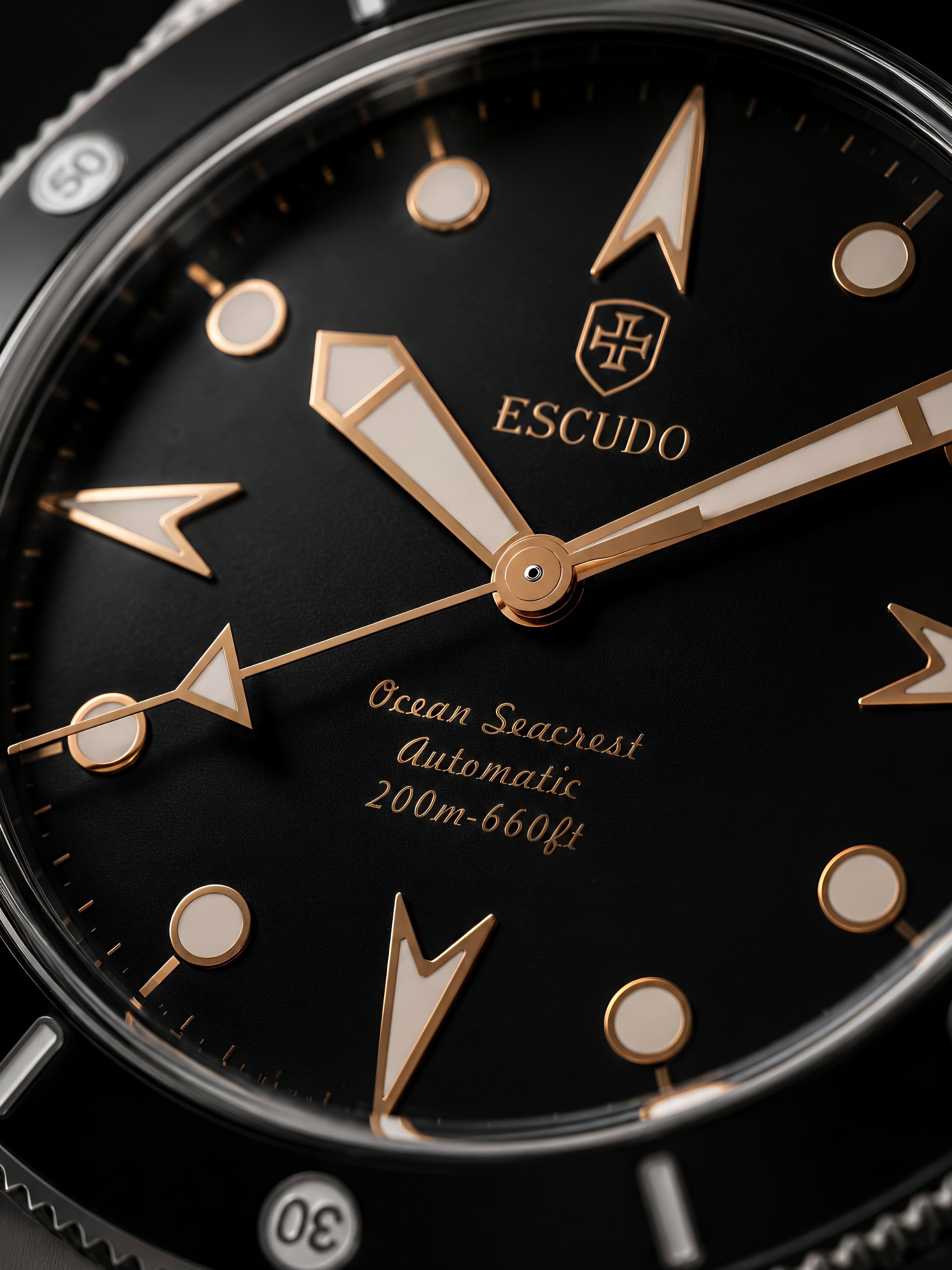 Preto Eclipse - Bracelet - 39mm