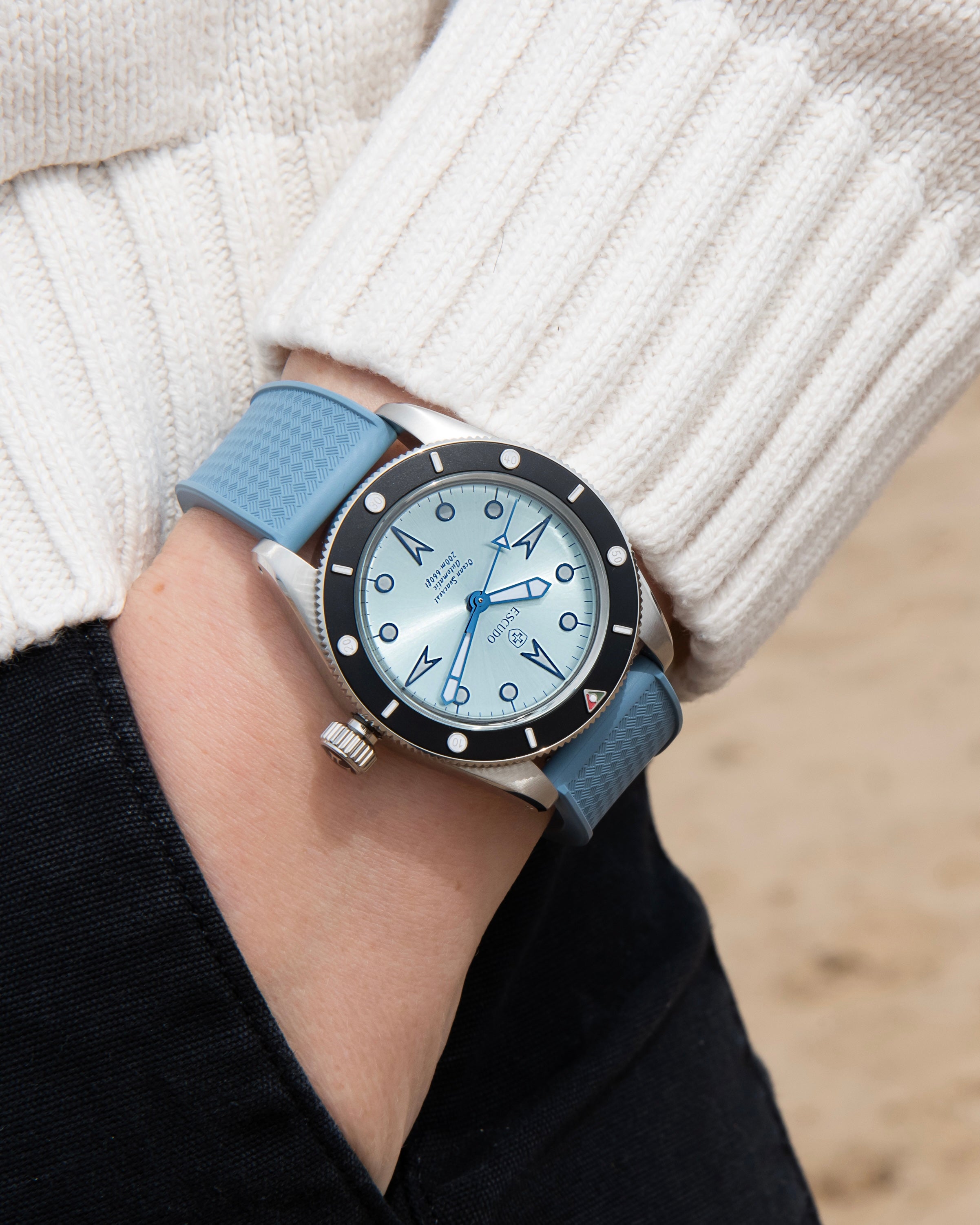 Atlantic Sky (Black Bezel) & Glacier Blue CTS