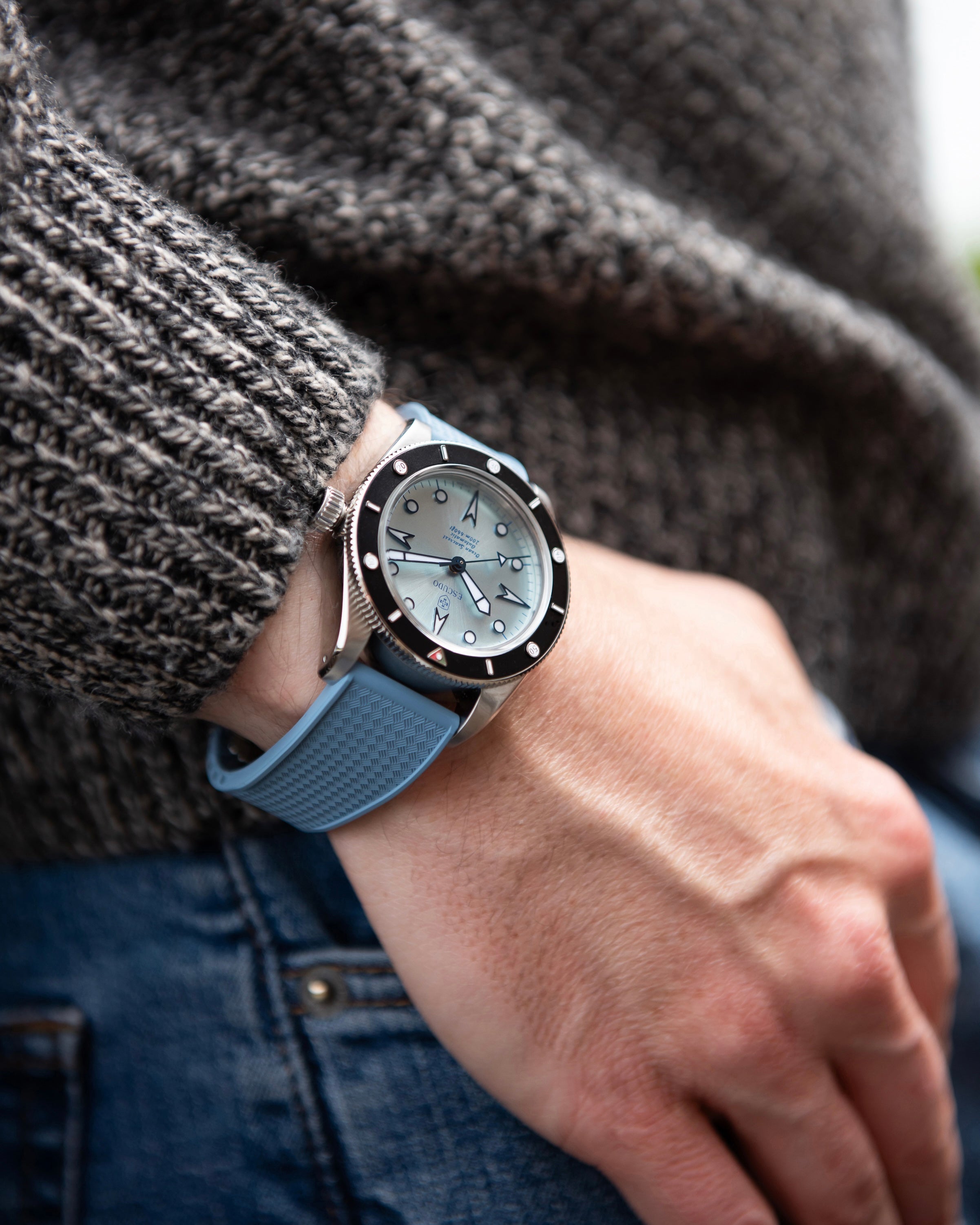 Atlantic Sky (Black Bezel) & Glacier Blue CTS