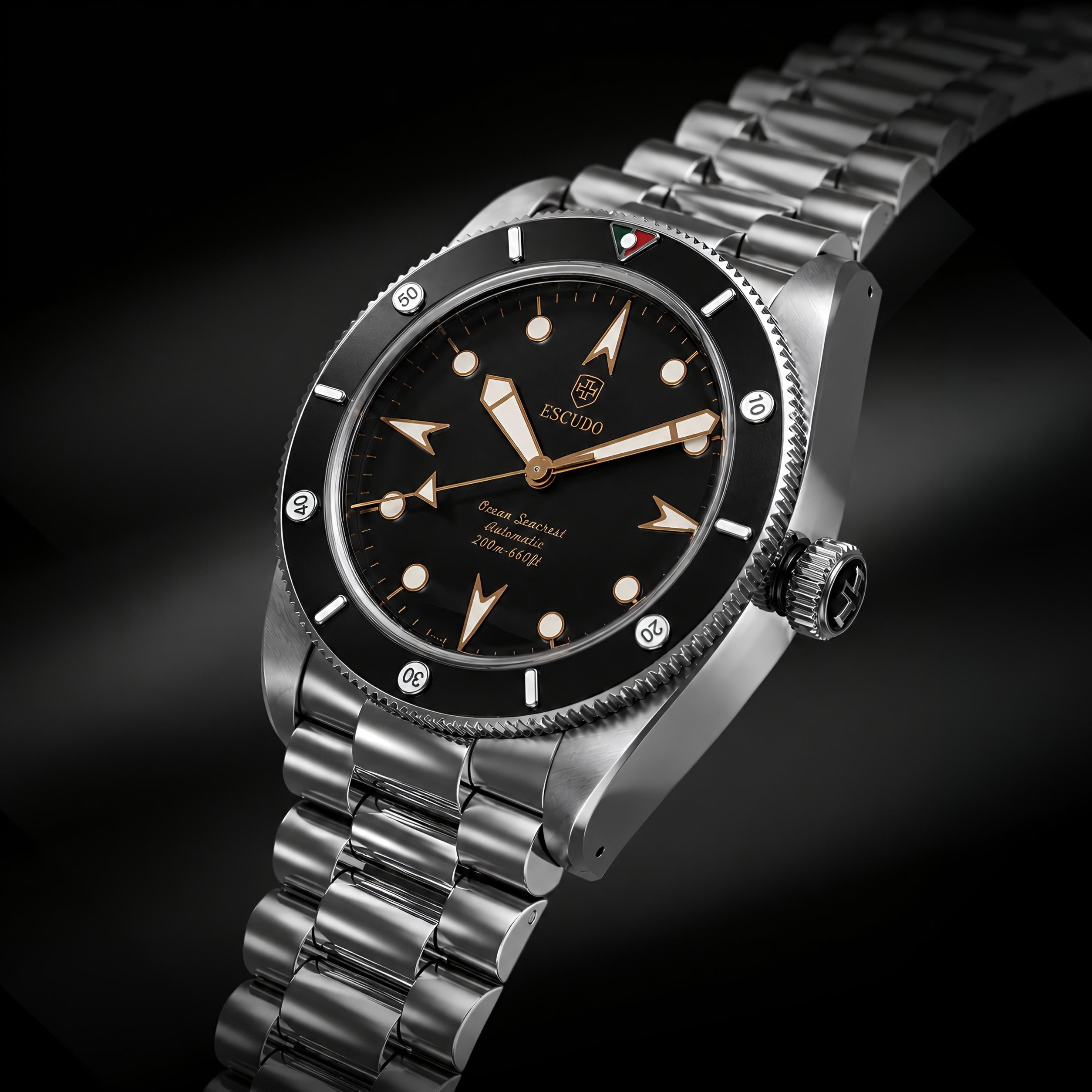Preto Eclipse - Bracelet - 39mm