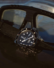 Preto - 39mm - Leather