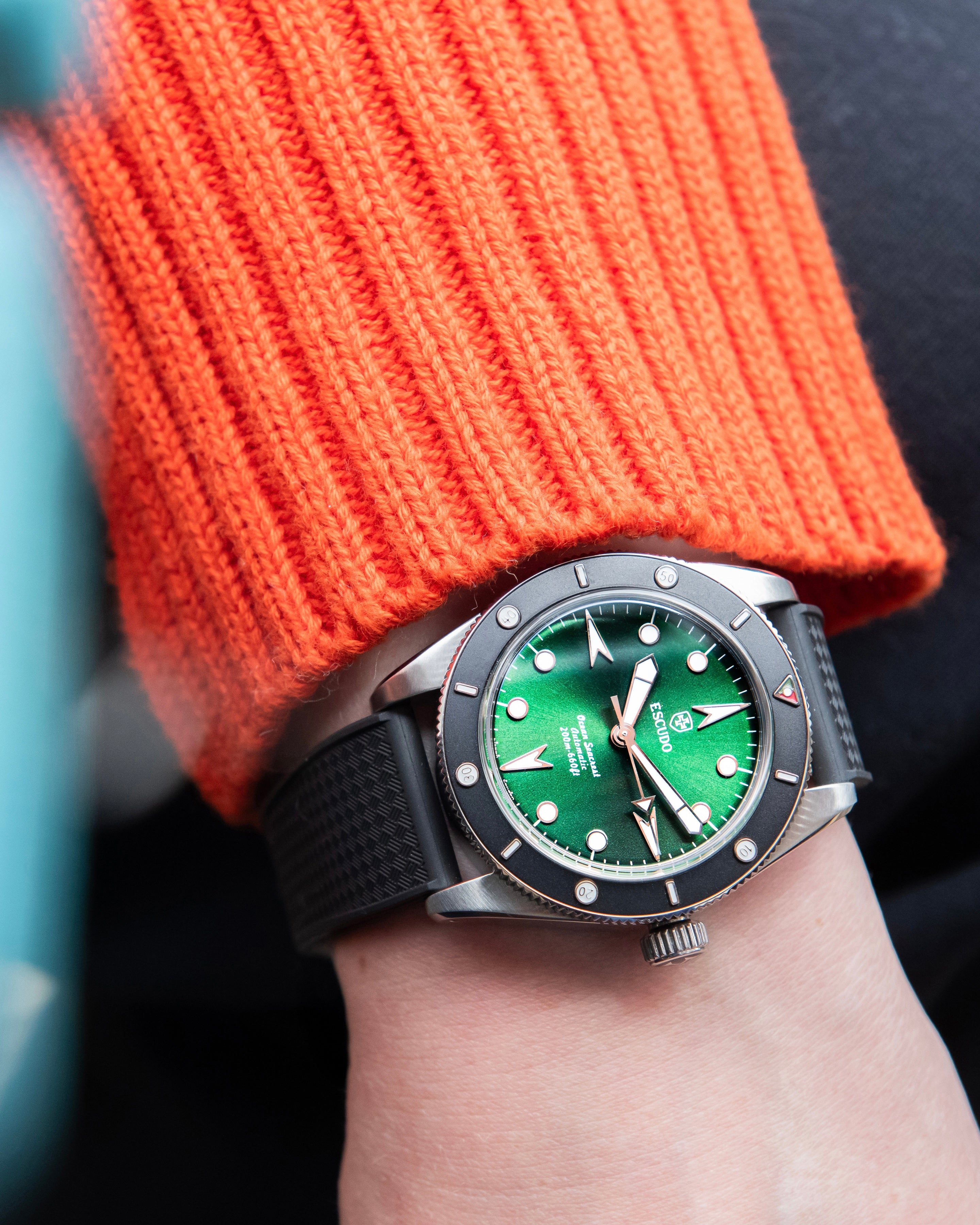 Midnight Emerald (Black Bezel) & Abyss Black CTS