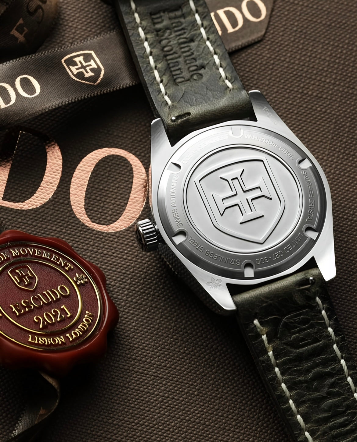 Silver Inox - Leather - 39mm