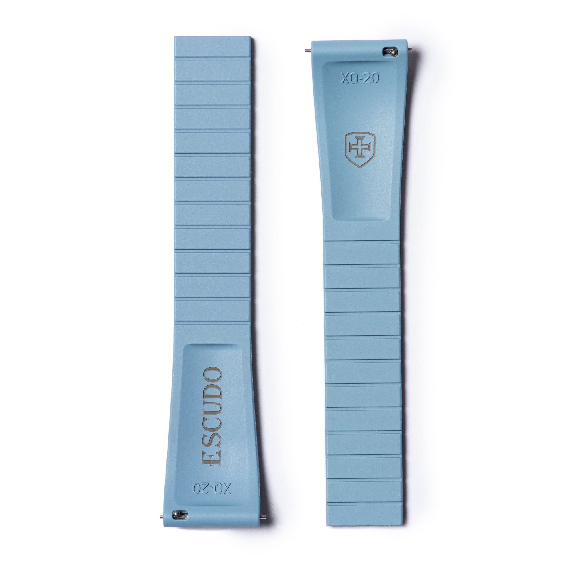 CTS FKM RUBBER STRAP / GLACIER BLUE